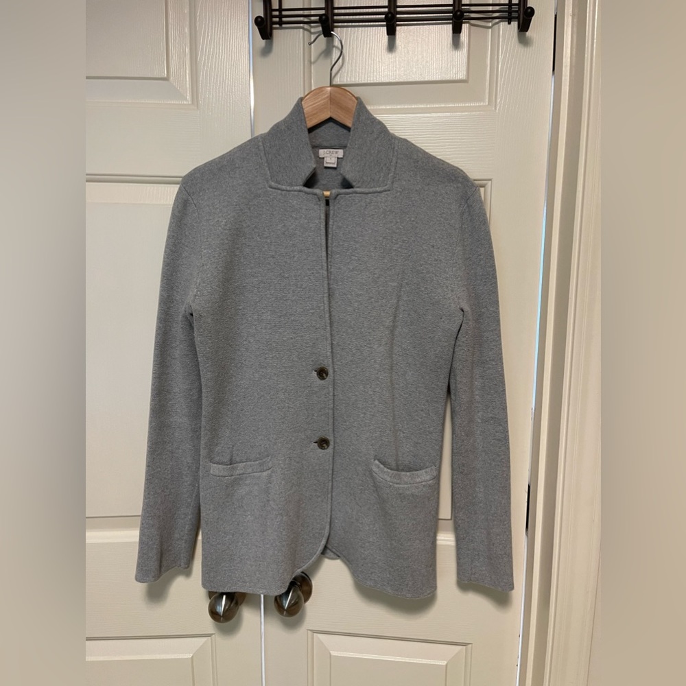 Jcrew sweater blazer